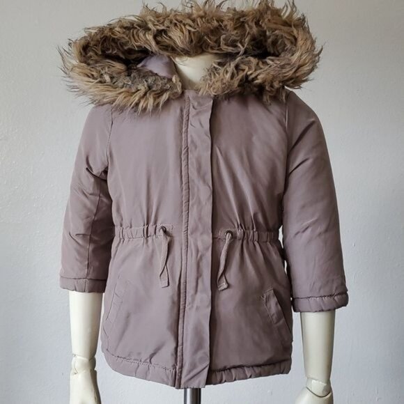 Copper Key Winter Snow Outdoor Parka Jacket Coat Brown Kids Youth GIRLS 2T/3T - Picture 11 of 13